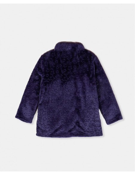 Adorable Santoro Fleece Buttoned Girls' Bed Jacket - Pigiama Bimbi