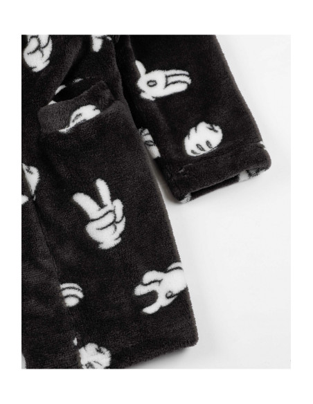Adorable Kids Mickey Mouse Fleece Bathrobe