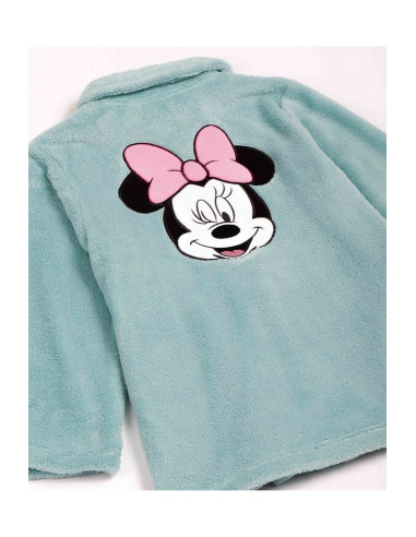 Giacca da Camera Bimba linea  Minnie in Pile con Zip Admas art.67031