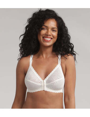 Playtex Reggiseno senza Ferretto Aperto Avanti Ideal Posture art.AP008GB