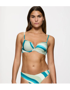 Two-Piece Triumph Costume with Push-Up Cup and Mini Slip - Summer Mix & Match