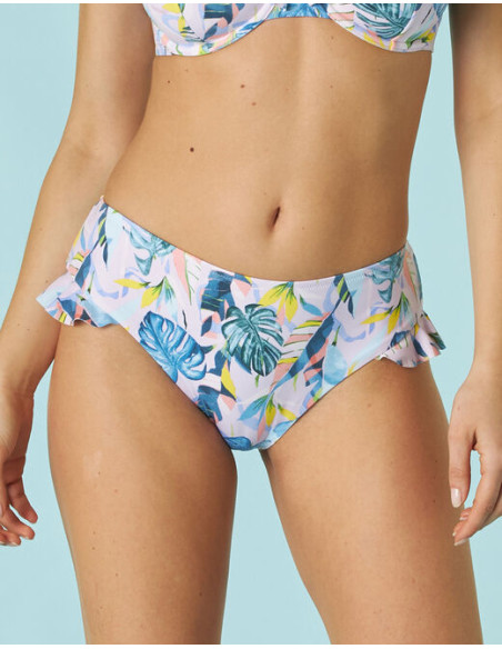 Costume Due Pezzi Lovable con Doppio Volant e Slip Fantasia Floreale | Acquista su CarmelinaShop