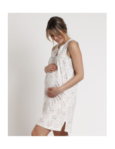 Admas Camicia da notte smanicata  Premaman fantasia Aristogatti art.61275 2