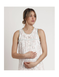 Admas Camicia da notte smanicata  Premaman fantasia Aristogatti art.61275