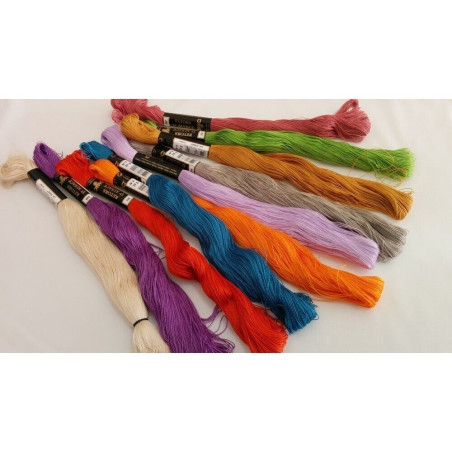 Matassa Retors d'Alsace Dmc Colorato 20gr: Filati Ricamo